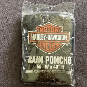 Harley Davidson rain poncho